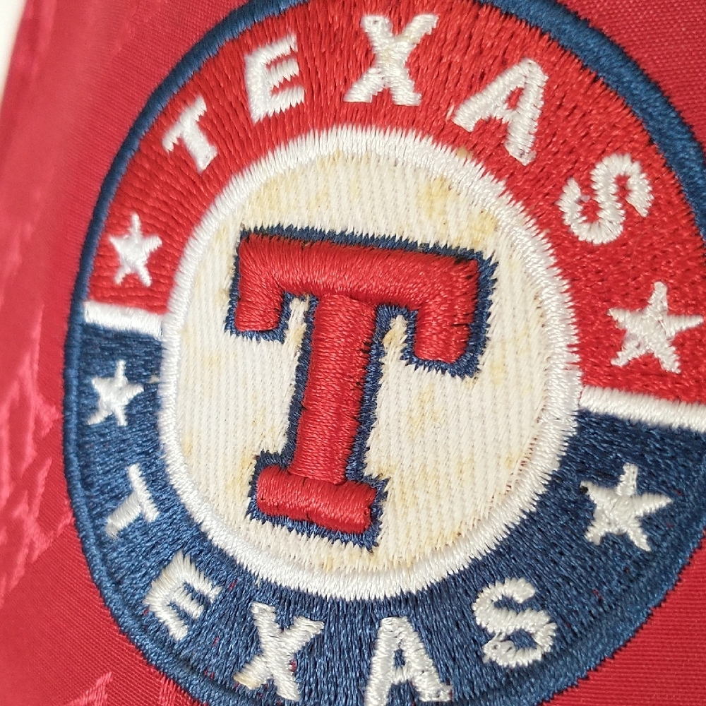 Texas Rangers Red Baseball Cap. (One Size Fits All) - Picture 8 of 10